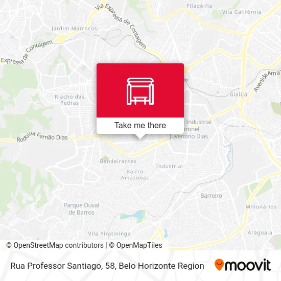 Rua Professor Santiago, 58 map