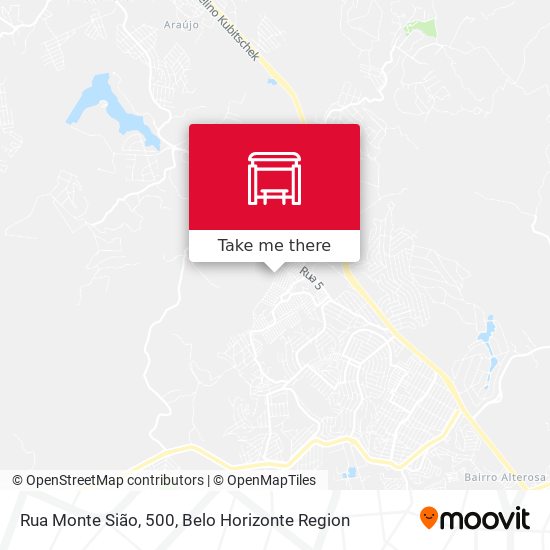 Rua Monte Sião, 500 map