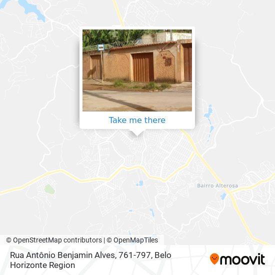 Rua Antônio Benjamin Alves, 761-797 map