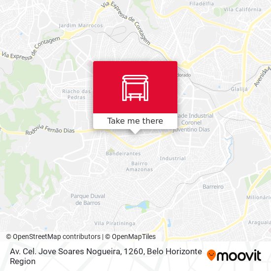 Av. Cel. Jove Soares Nogueira, 1260 map