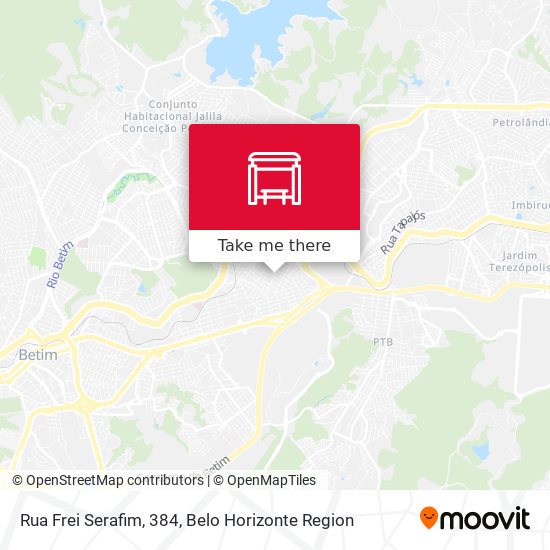 Rua Frei Serafim, 384 map