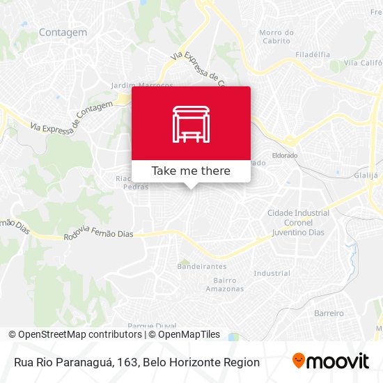 Rua Rio Paranaguá, 163 map