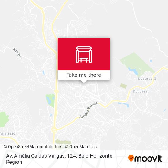 Mapa Av. Amália Caldas Vargas, 124