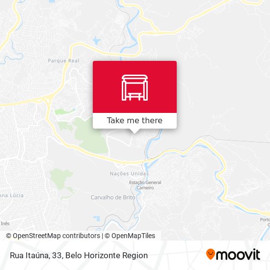 Rua Itaúna, 33 map