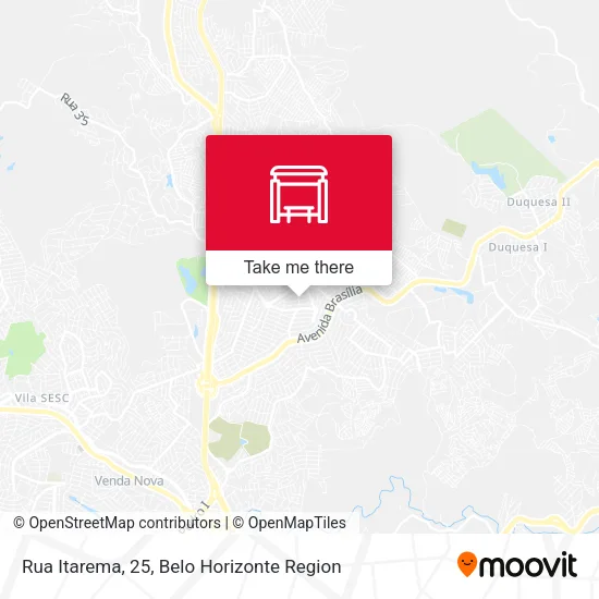 Rua Itarema, 25 map