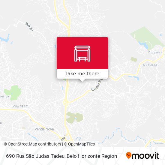 690 Rua São Judas Tadeu map