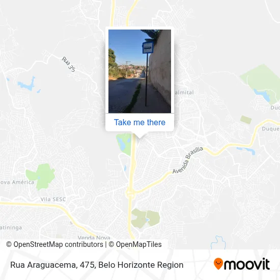 Rua Araguacema, 475 map