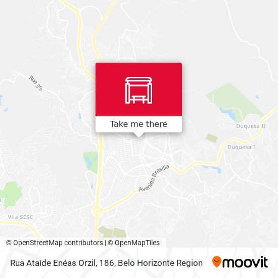 Rua Ataíde Enéas Orzil, 186 map