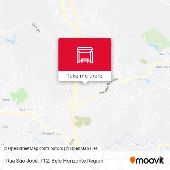 Rua São José, 712 map