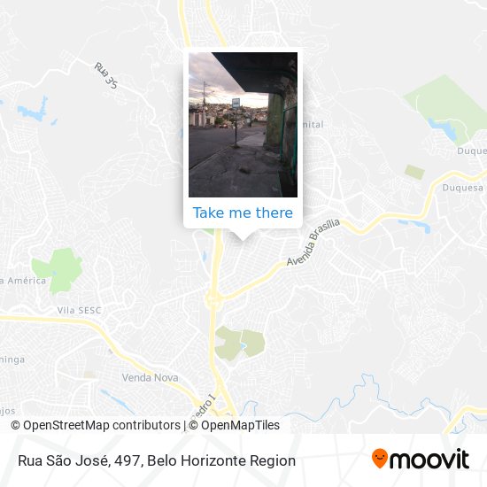 Rua São José, 497 map