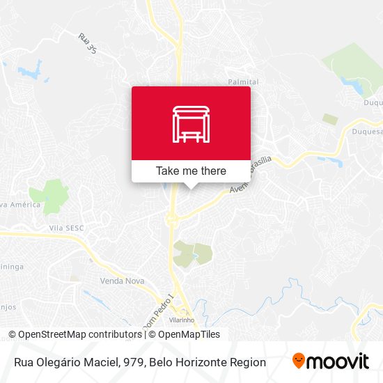 Rua Olegário Maciel, 979 map