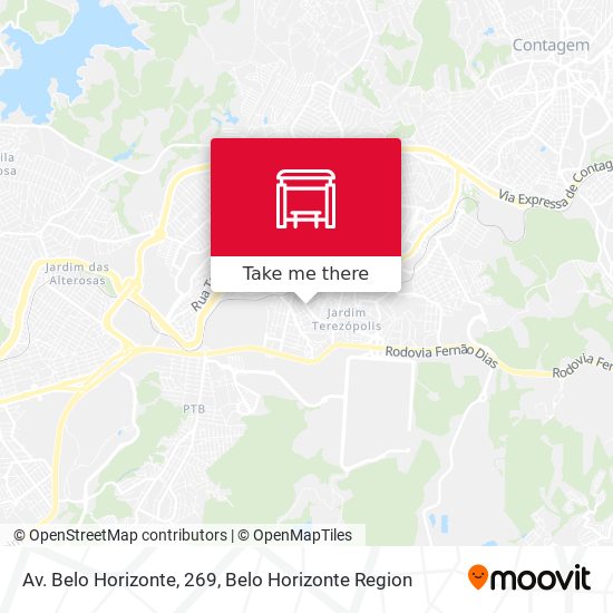 Mapa Av. Belo Horizonte, 269