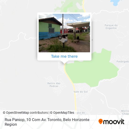 Rua Paniop, 10 Com Av. Toronto map