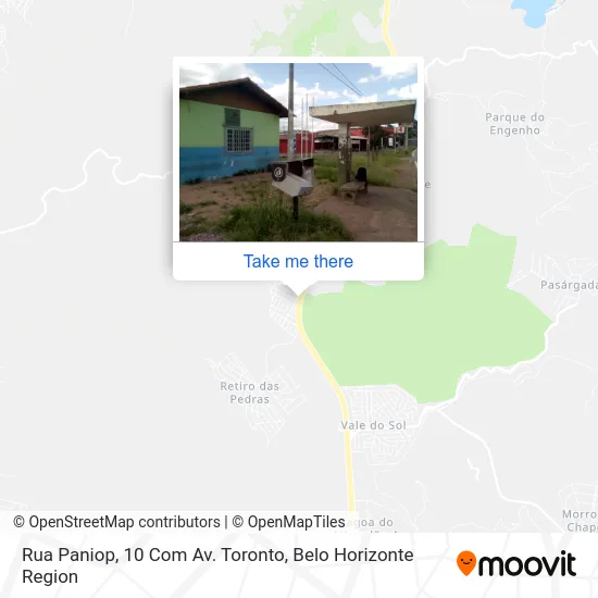 Rua Paniop, 10 Com Av. Toronto map