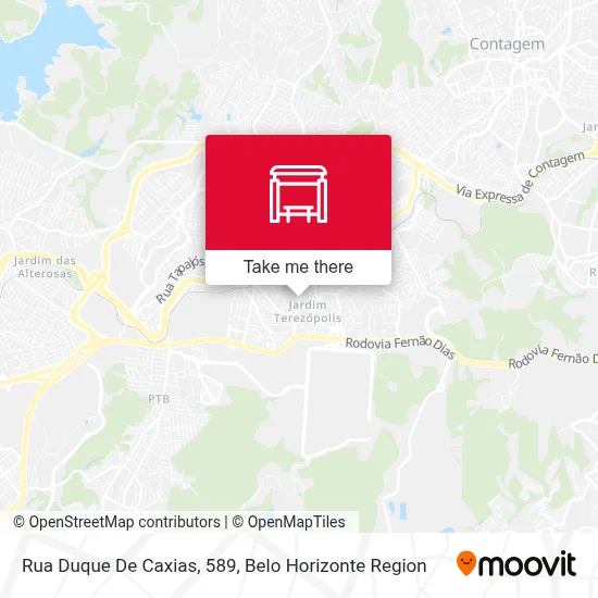 Rua Duque De Caxias, 589 map