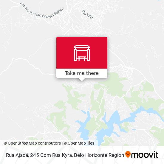 Rua Ajacá, 245 Com Rua Kyra map