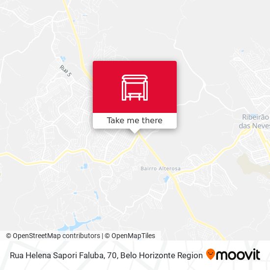 Mapa Rua Helena Sapori Faluba, 70