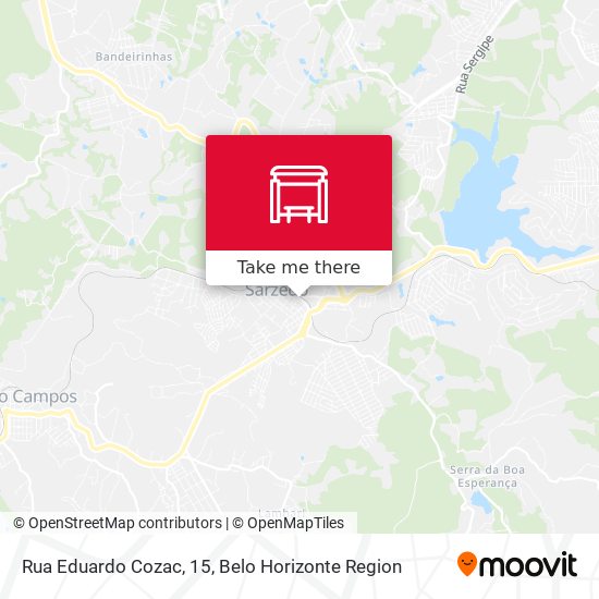 Rua Eduardo Cozac, 15 map