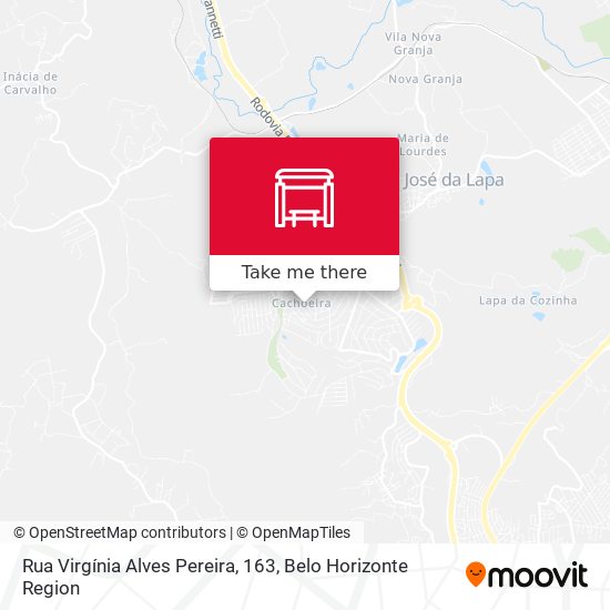 Rua Virgínia Alves Pereira, 163 map