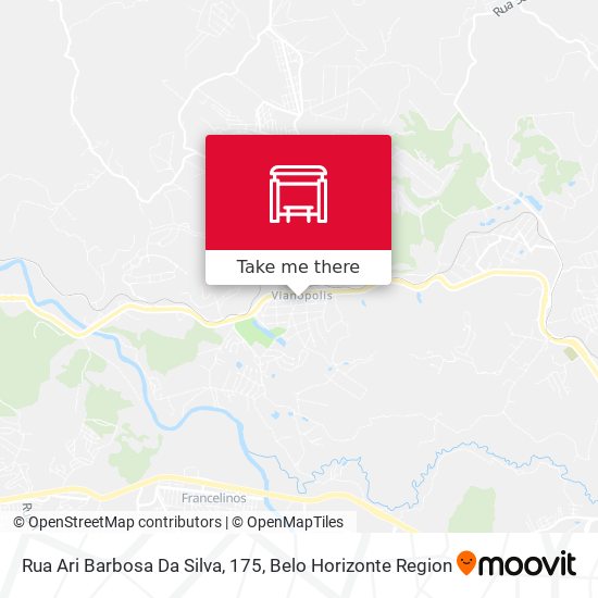 Rua Ari Barbosa Da Silva, 175 map