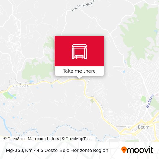 Mg-050, Km 44,5 Oeste map
