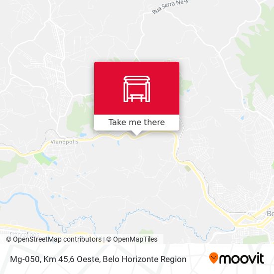 Mg-050, Km 45,6 Oeste map