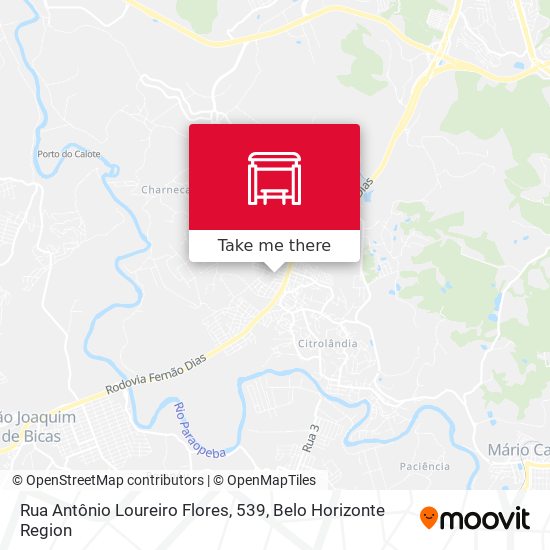 Rua Antônio Loureiro Flores, 539 map