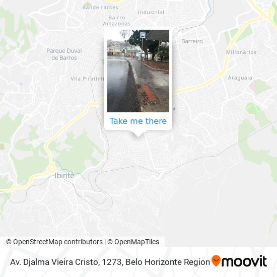 Av. Djalma Vieira Cristo, 1273 map
