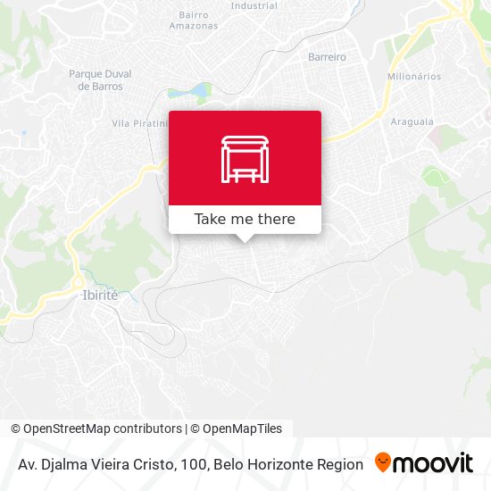 Av. Djalma Vieira Cristo, 100 map