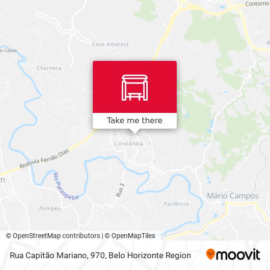 Rua Capitão Mariano, 970 map