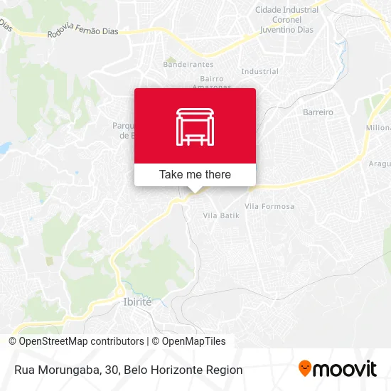 Rua Morungaba, 30 map