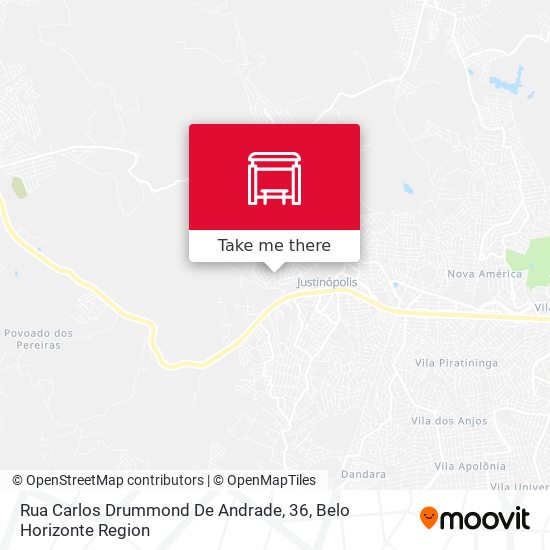 Rua Carlos Drummond De Andrade, 36 map
