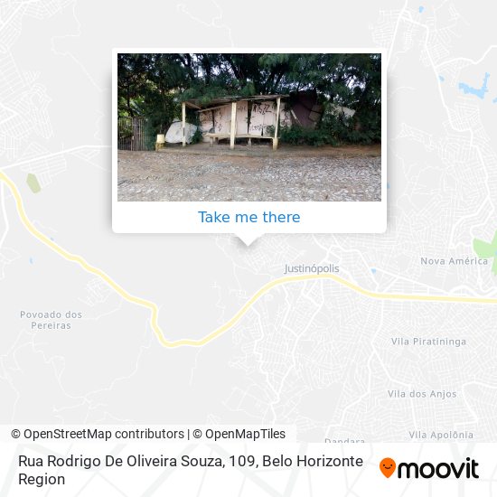 Rua Rodrigo De Oliveira Souza, 109 map