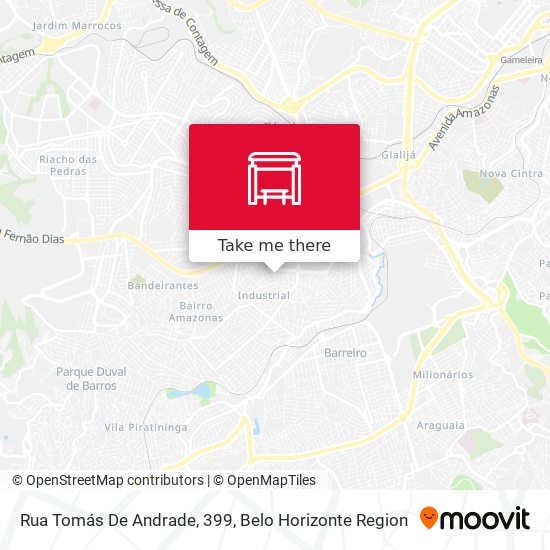 Rua Tomás De Andrade, 399 map