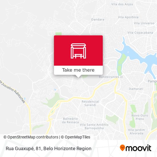 Rua Guaxupé, 81 map