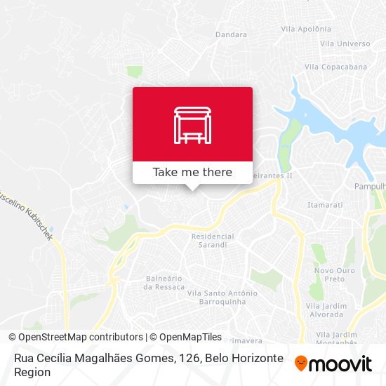 Rua Cecília Magalhães Gomes, 126 map