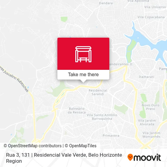 Rua 3, 131 | Residencial Vale Verde map