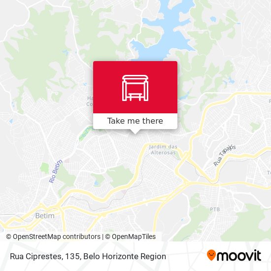 Rua Ciprestes, 135 map
