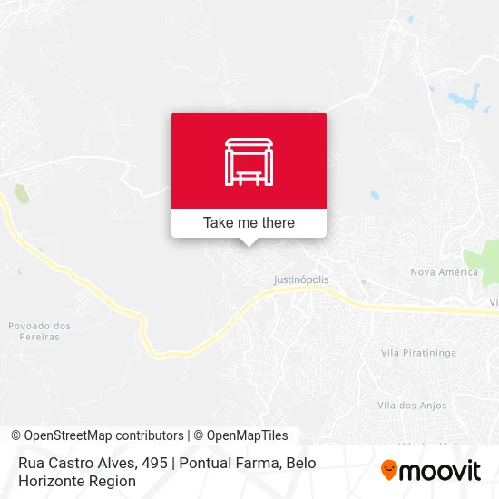 Rua Castro Alves, 495 | Pontual Farma map
