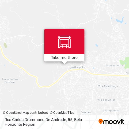 Rua Carlos Drummond De Andrade, 55 map
