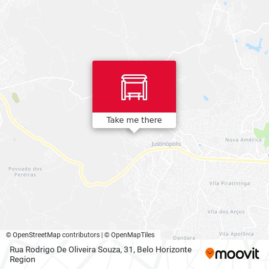 Rua Rodrigo De Oliveira Souza, 31 map