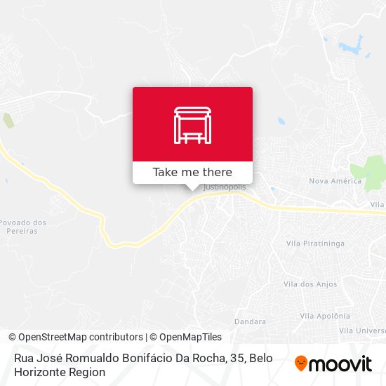 Rua José Romualdo Bonifácio Da Rocha, 35 map