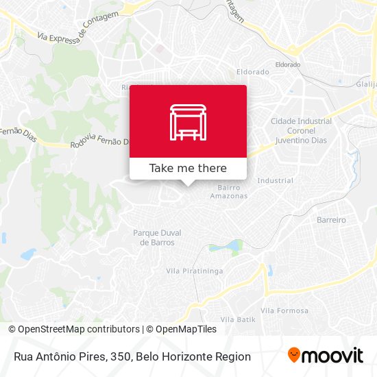 Rua Antônio Pires, 350 map