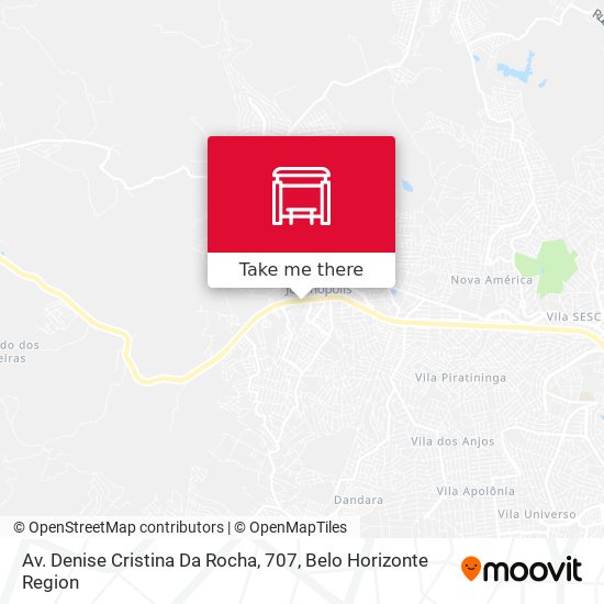 Av. Denise Cristina Da Rocha, 707 map