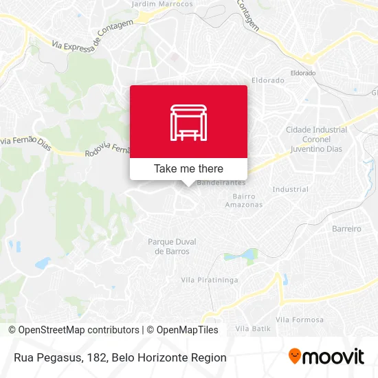 Rua Pegasus, 182 map