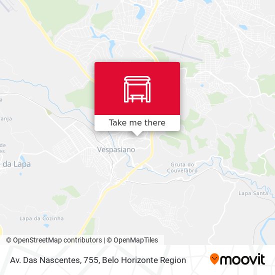 Av. Das Nascentes, 755 map