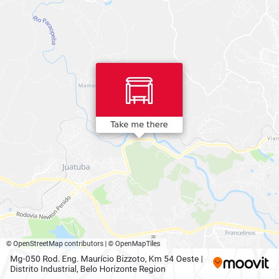 Mg-050 Rod. Eng. Maurício Bizzoto, Km 54 Oeste | Distrito Industrial map