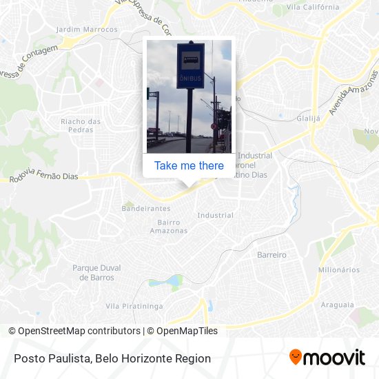 Posto Paulista map