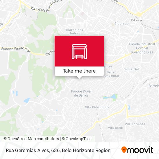 Rua Geremias Alves, 636 map