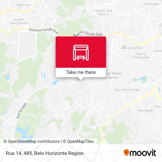 Rua 14, 485 map